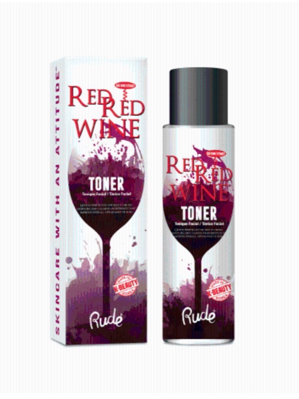 RUDE Red Wine Toner - NIB